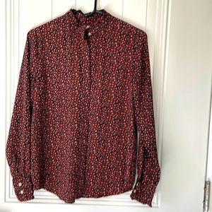Beautiful Loft blouse…colors are perfect for fall!